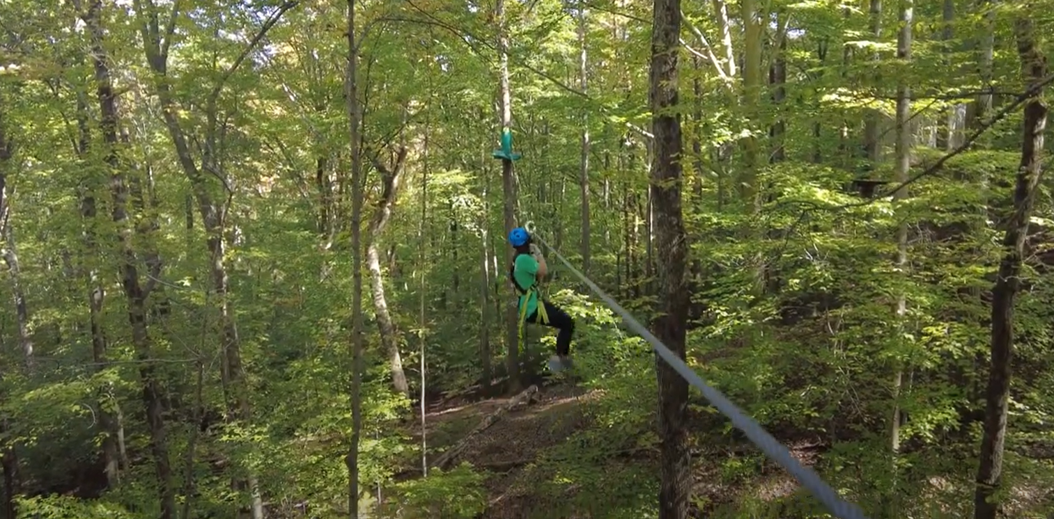 TreeTop Quest zip line
