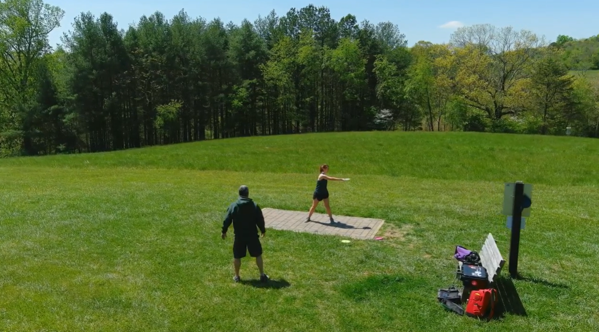 Kaelyn Playing Disc Golf