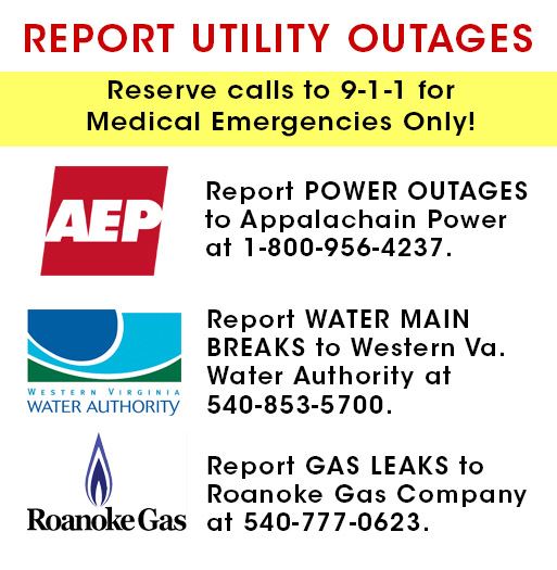Report Utility Outages