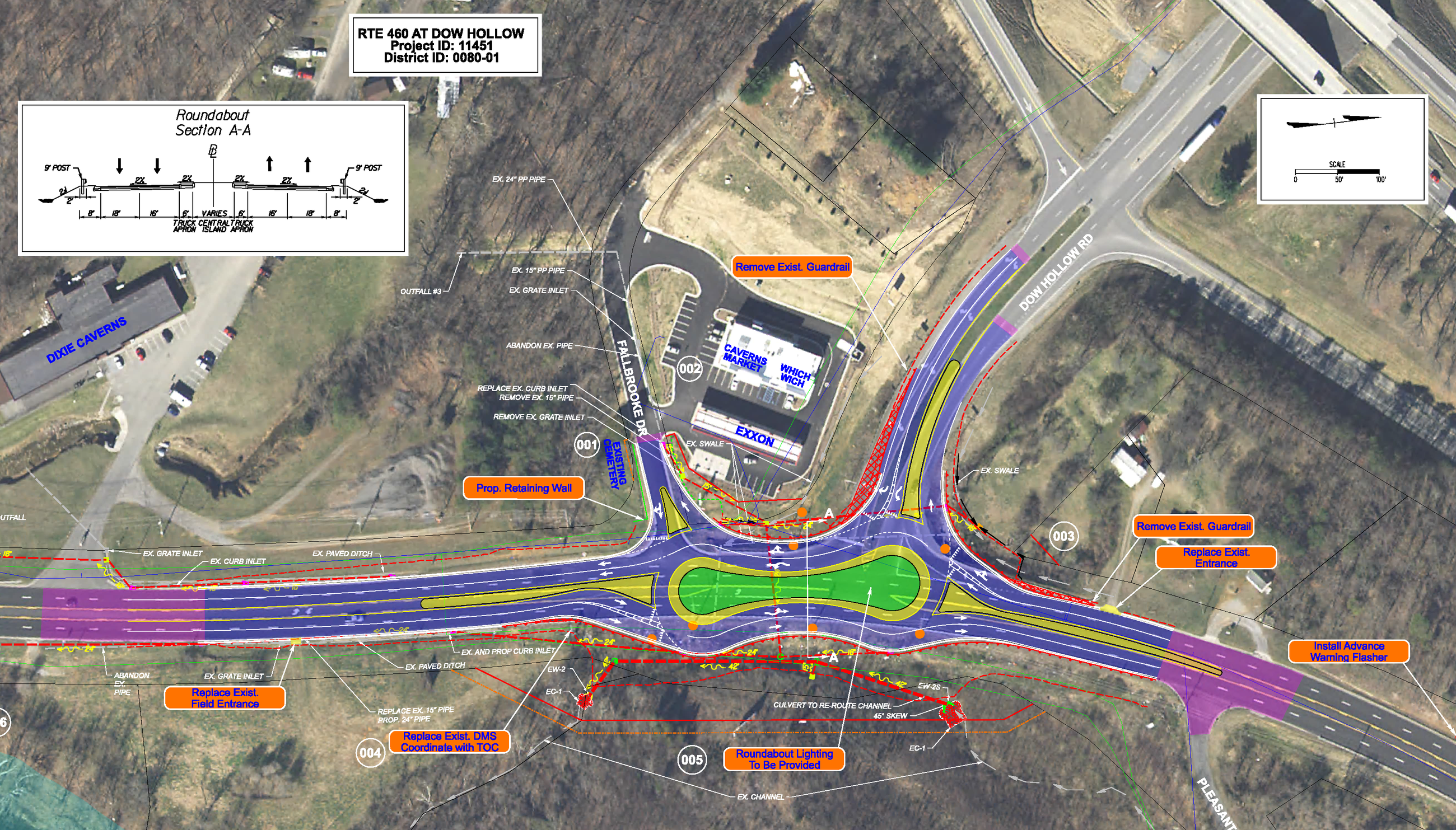 West Main Street at Dow Hollow Concept