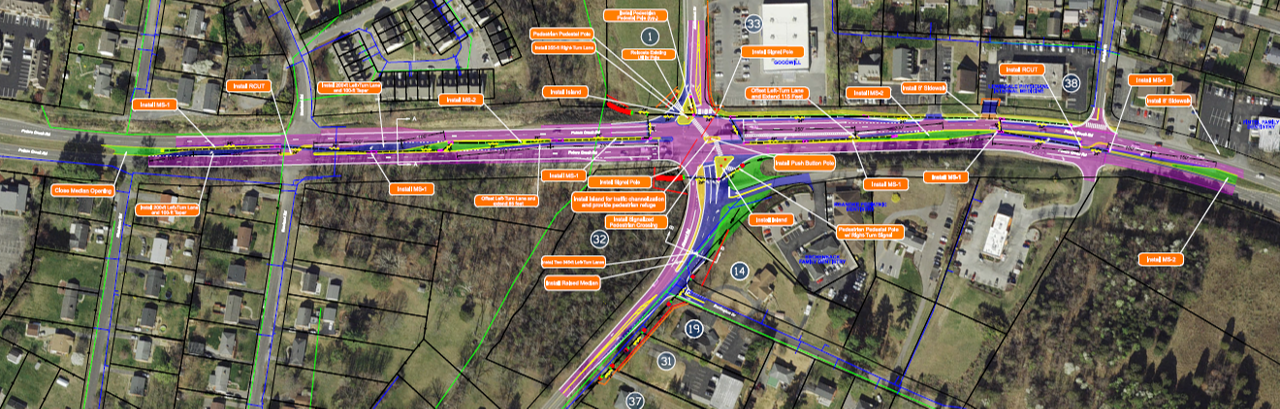 Peters Creek Wendover to Dwight Concept Plan
