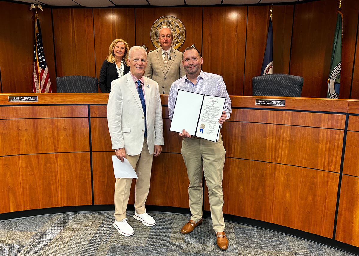 Mathew Neale Virginia Teacher of the Year Recognition