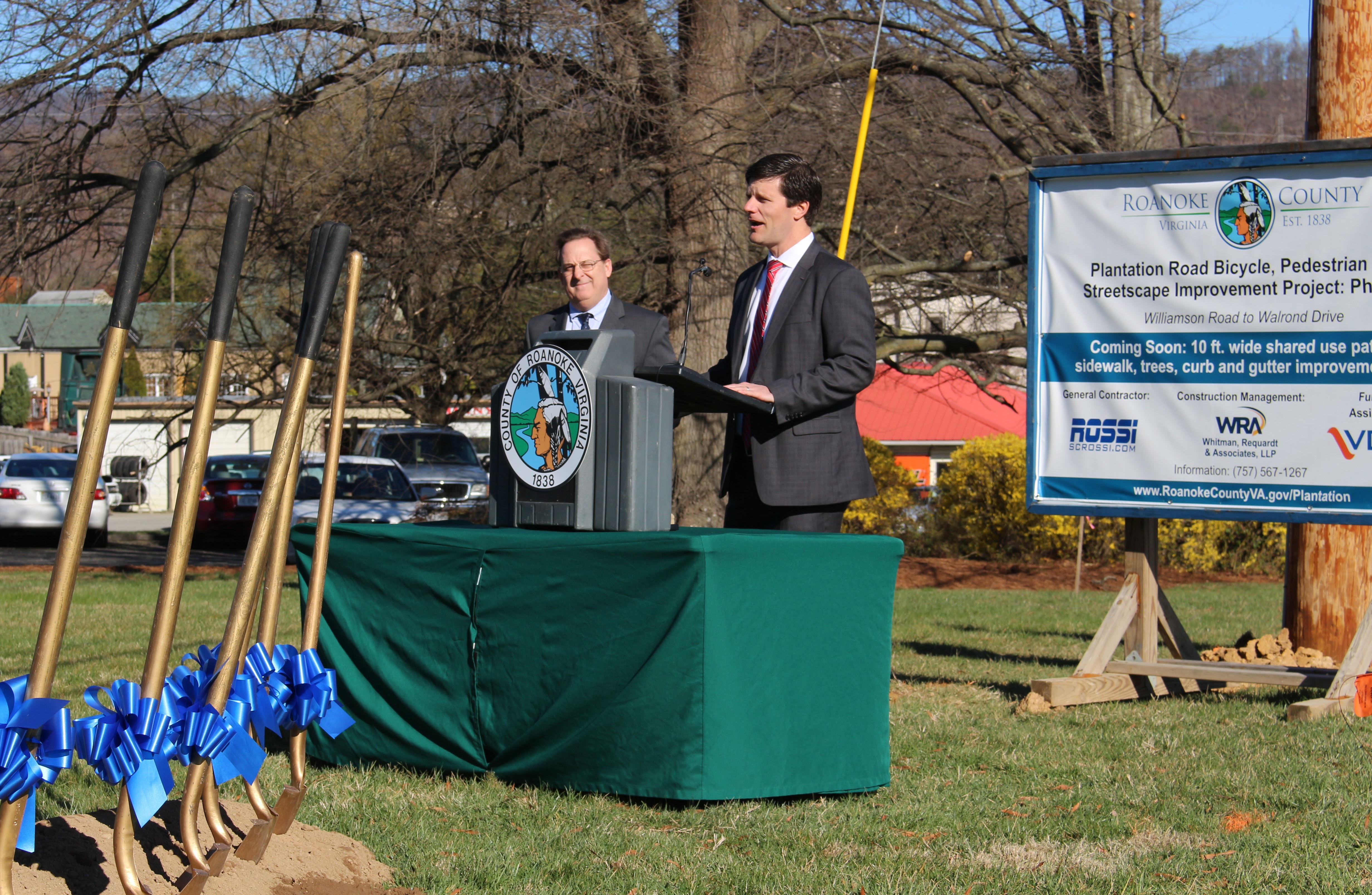 Plantation Road Groundbreaking - 3/8/2017