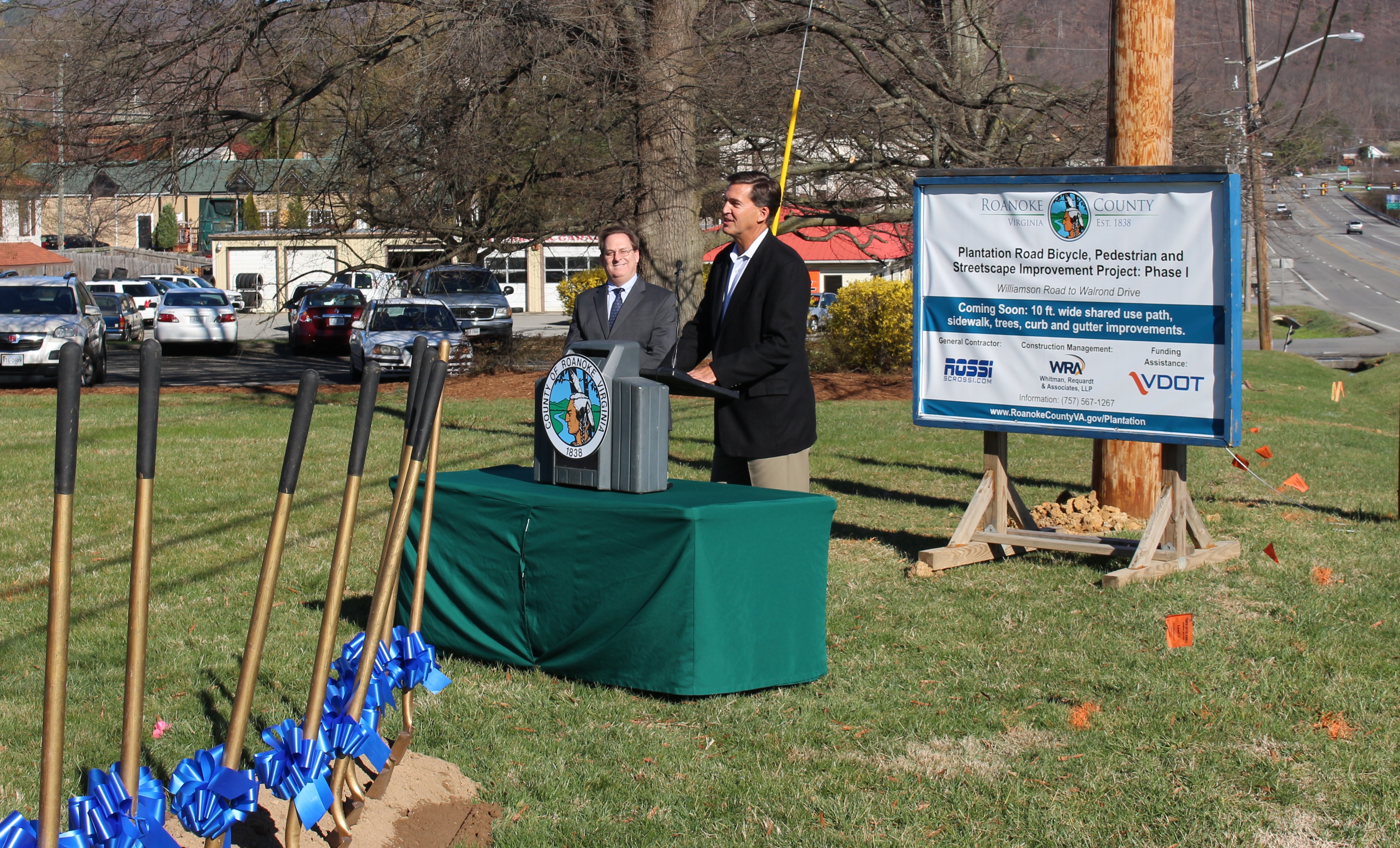 Plantation Road Groundbreaking - 3/8/2017