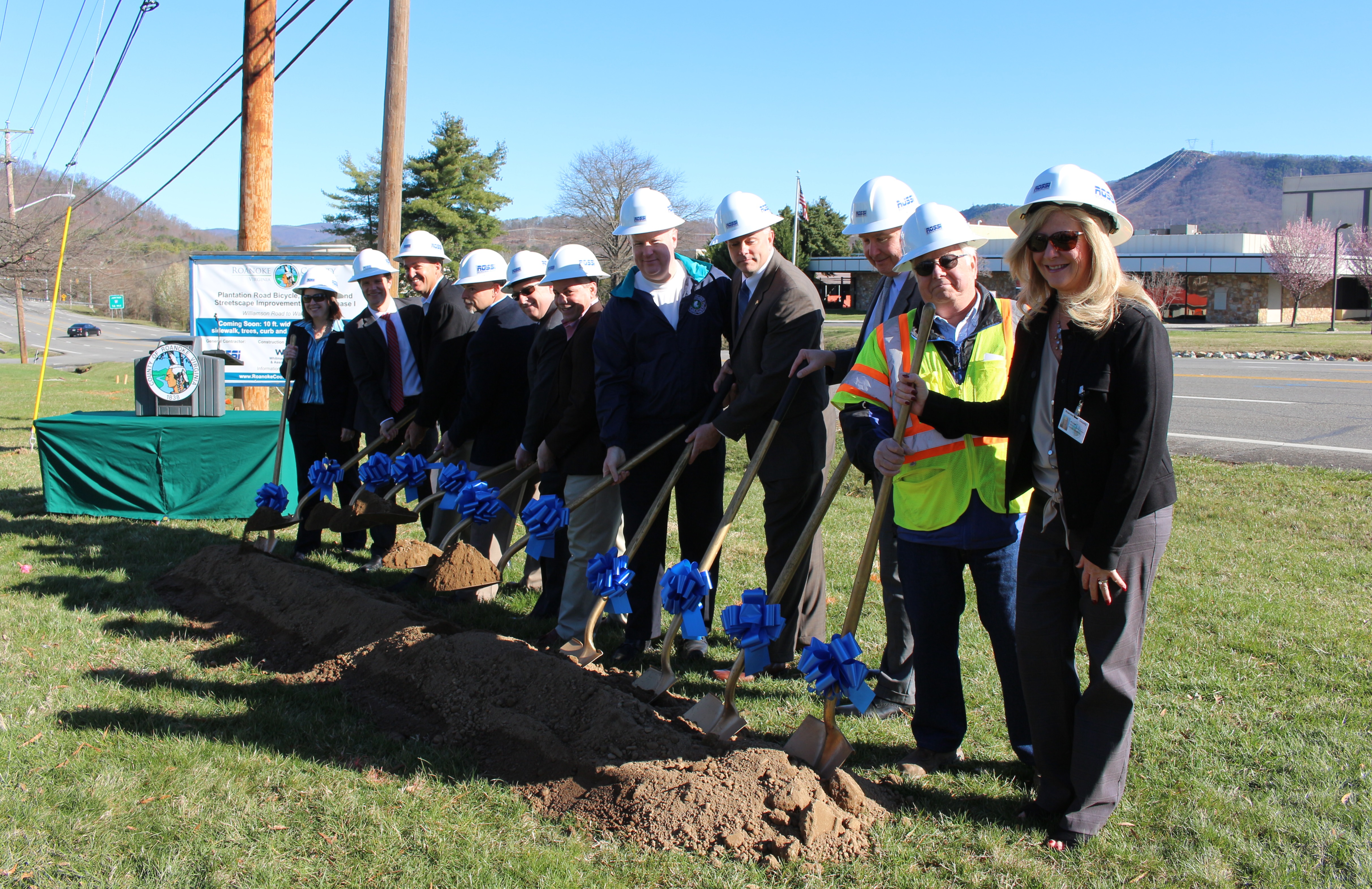 Plantation Road Groundbreaking - 3/8/2017