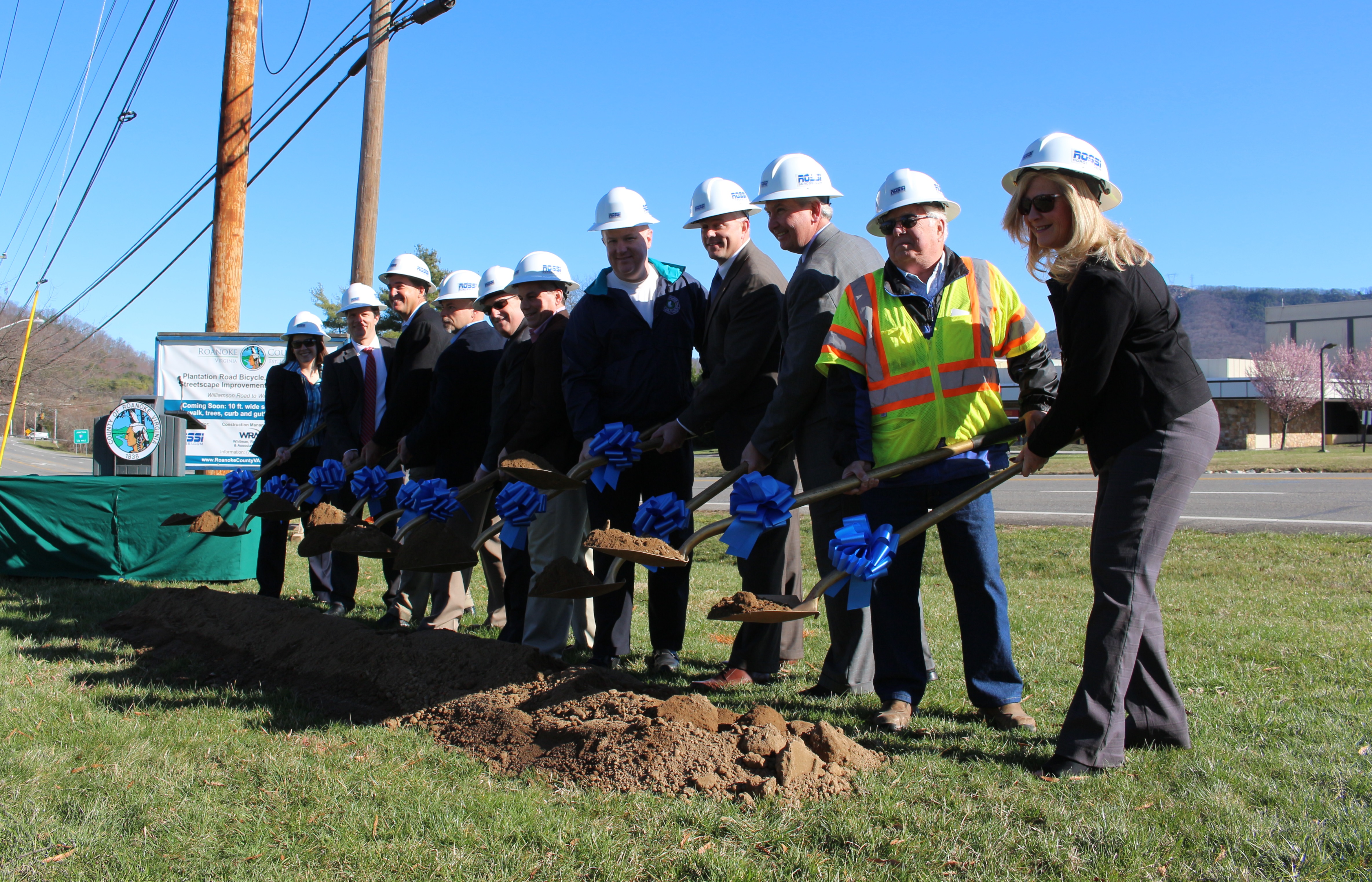 Plantation Road Groundbreaking - 3/8/2017